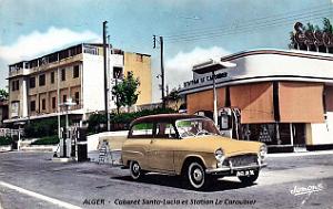 Alger - Cabaret Santa-Lucia et Station Le Caroubier